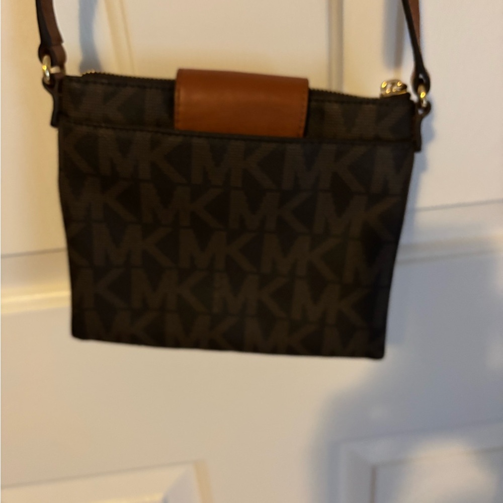 Michael Kors Dark Brown Crossbody Bag - Picture 3 of 3